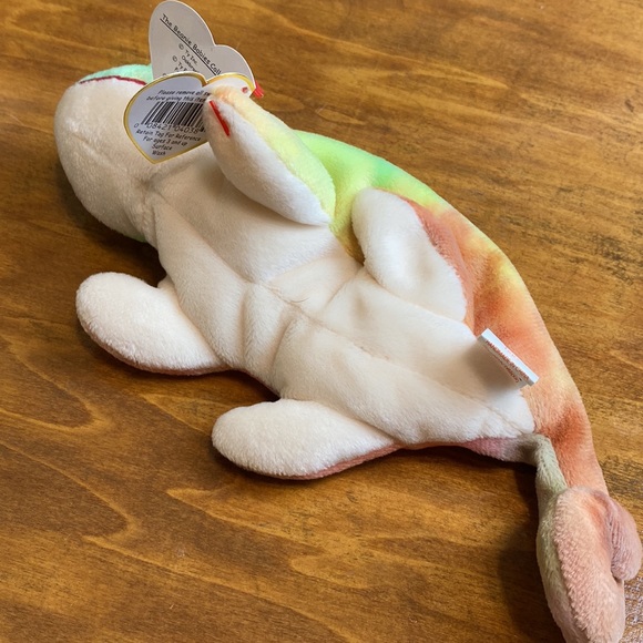 TY Beanie Baby Iggy the Iguana tie dye 1997 - Picture 10 of 10